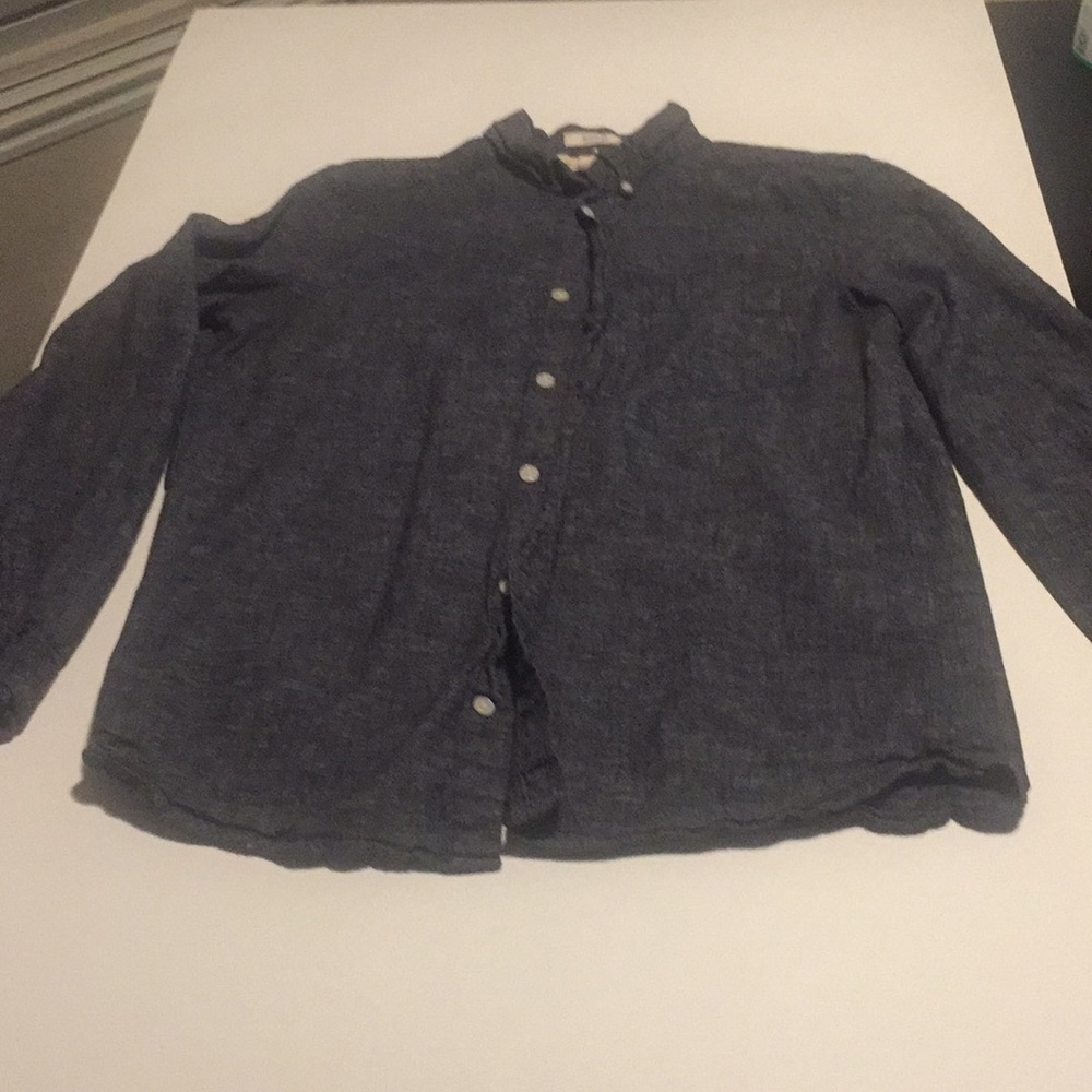 Label of graded goods long sleeve shirt